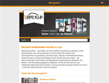Tablet Screenshot of buero-vip.de